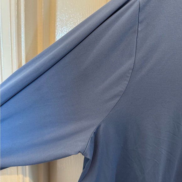 SPANX Blue Long Sleeve Athletic Top Size 2X - Picture 10 of 11